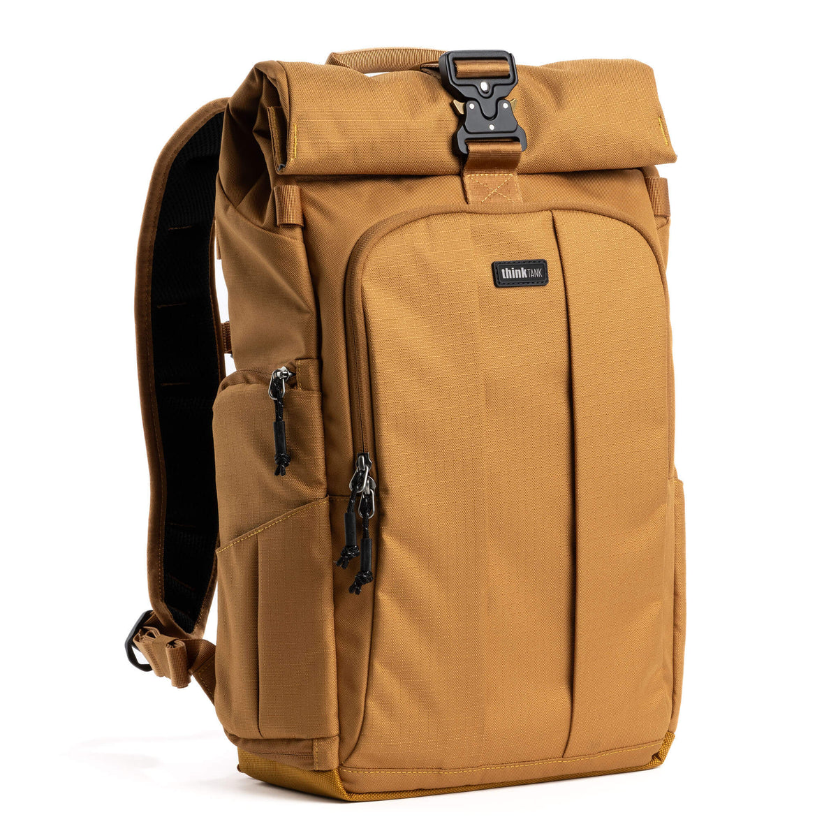 Think Tank FocusPoint 22L Rolltop camera backpack in Golden Hour