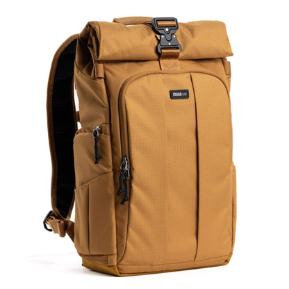 Think Tank FocusPoint 22L Rolltop camera backpack in Golden Hour