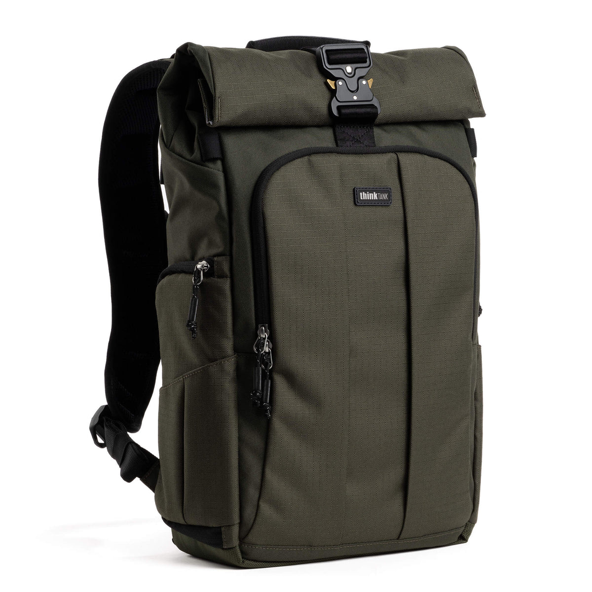 Think Tank FocusPoint 22L Rolltop camera backpack in Greenway