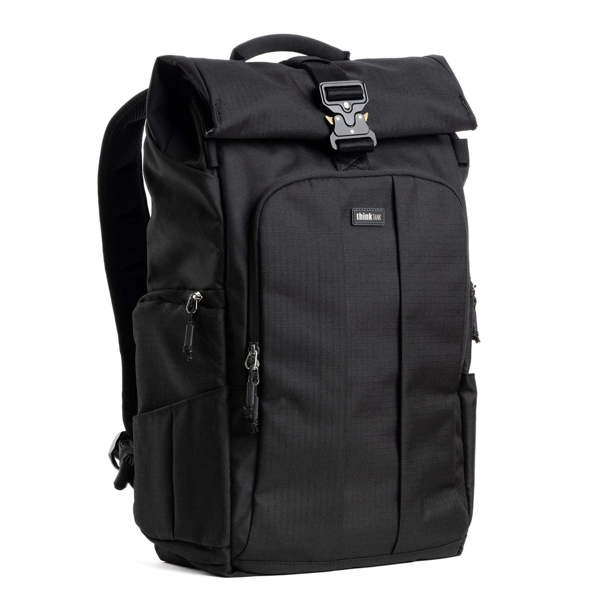 Think Tank FocusPoint 30L Rolltop camera backpack in Asphalt Black