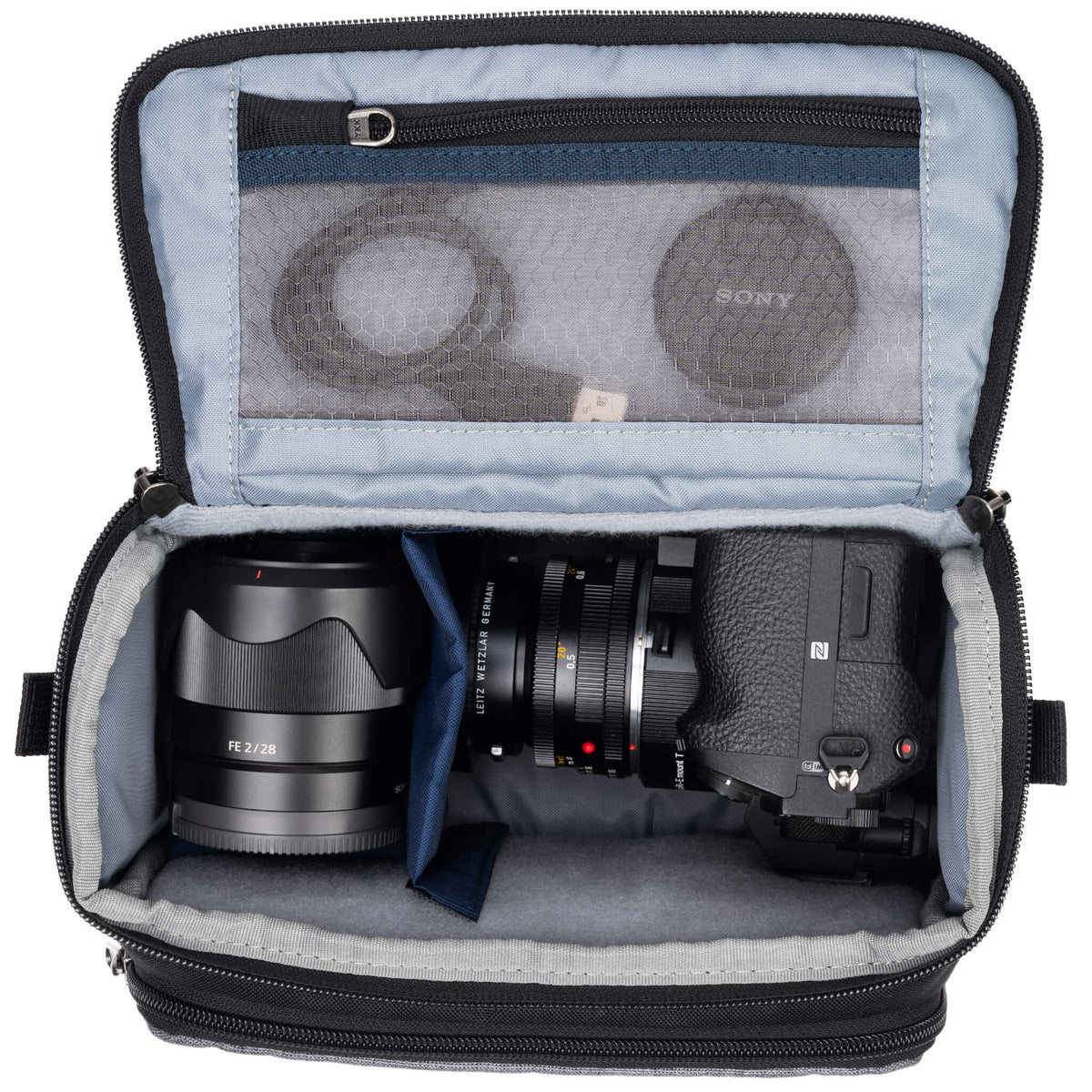 Think Tank Mirrorless Mover 20 V2 with mirrorless camera gear