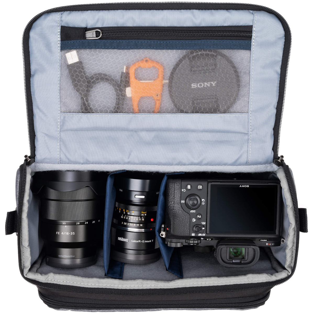 Think Tank Mirrorless Mover 30 V2 with mirrorless camera gear