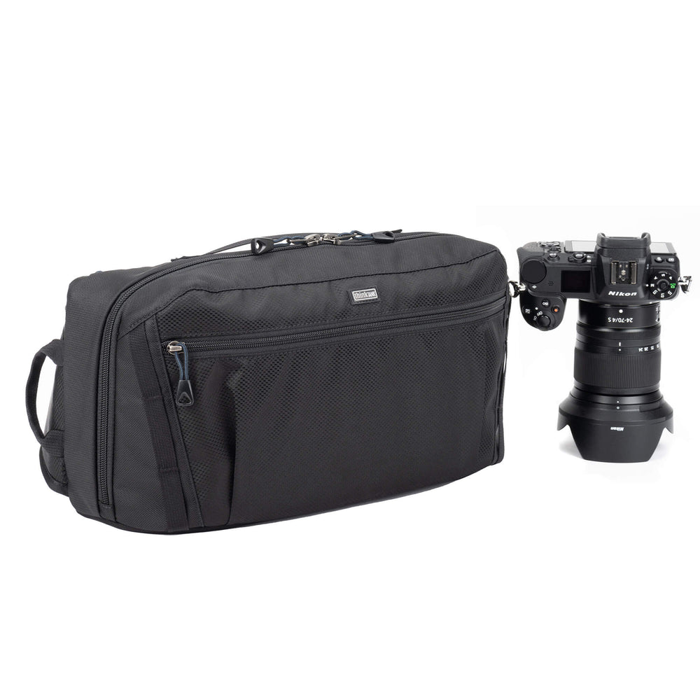 Think Tank PressPass Sling camera bag with gear
