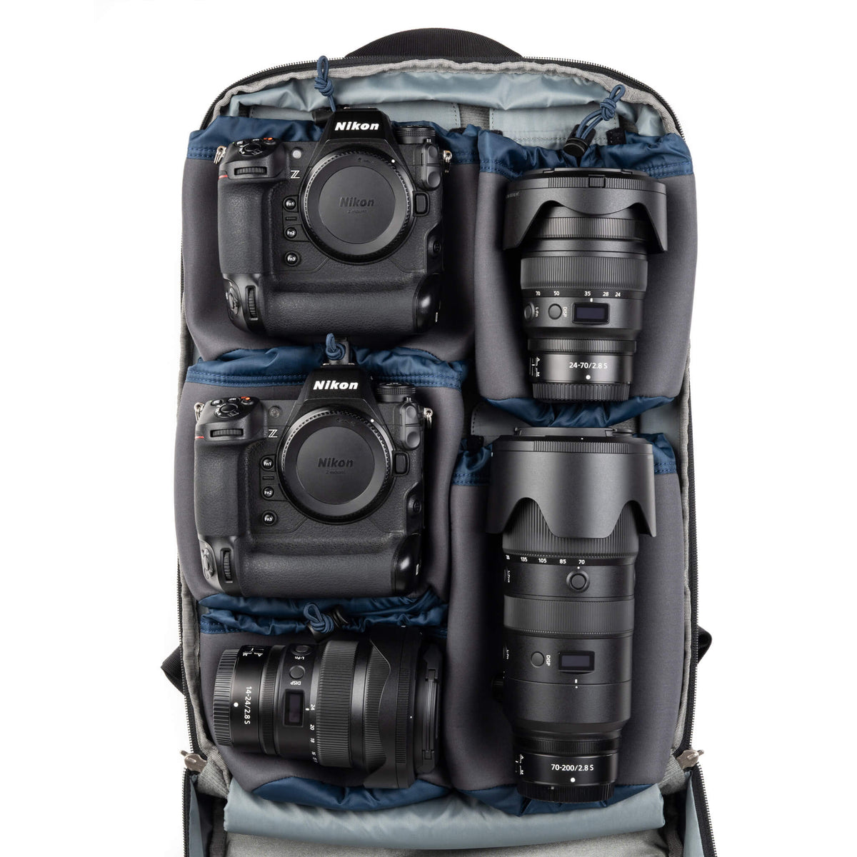 Think Tank Shape Shifter 37L reconfigurable pouch system with camera gear