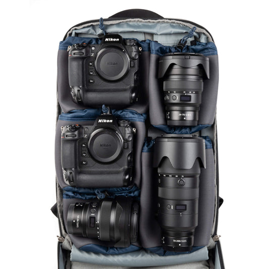 Think Tank Shape Shifter 37L reconfigurable pouch system with camera gear