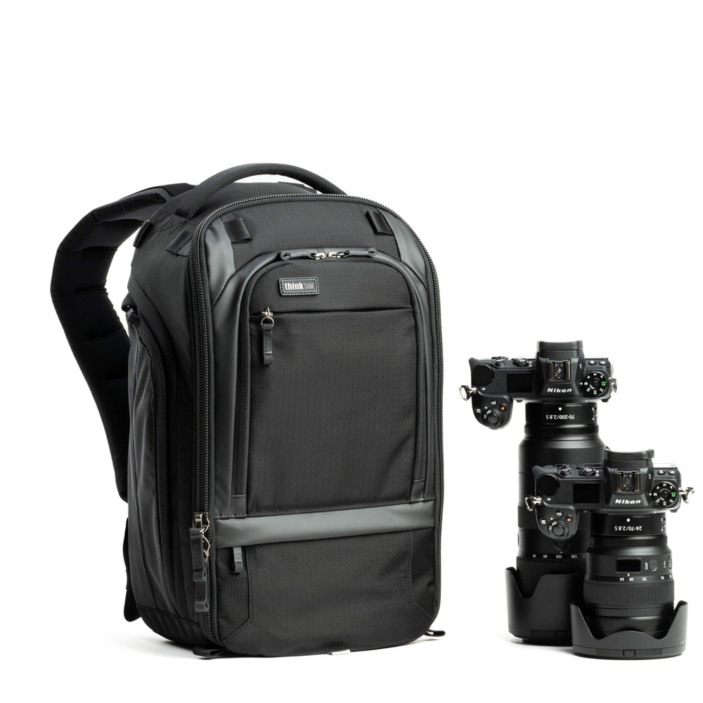 Think Tank Walker Pro 16L camera backpack with photography gear