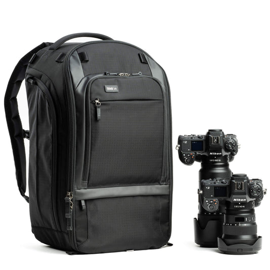 Think Tank Walker Pro 30L camera backpack with photography gear