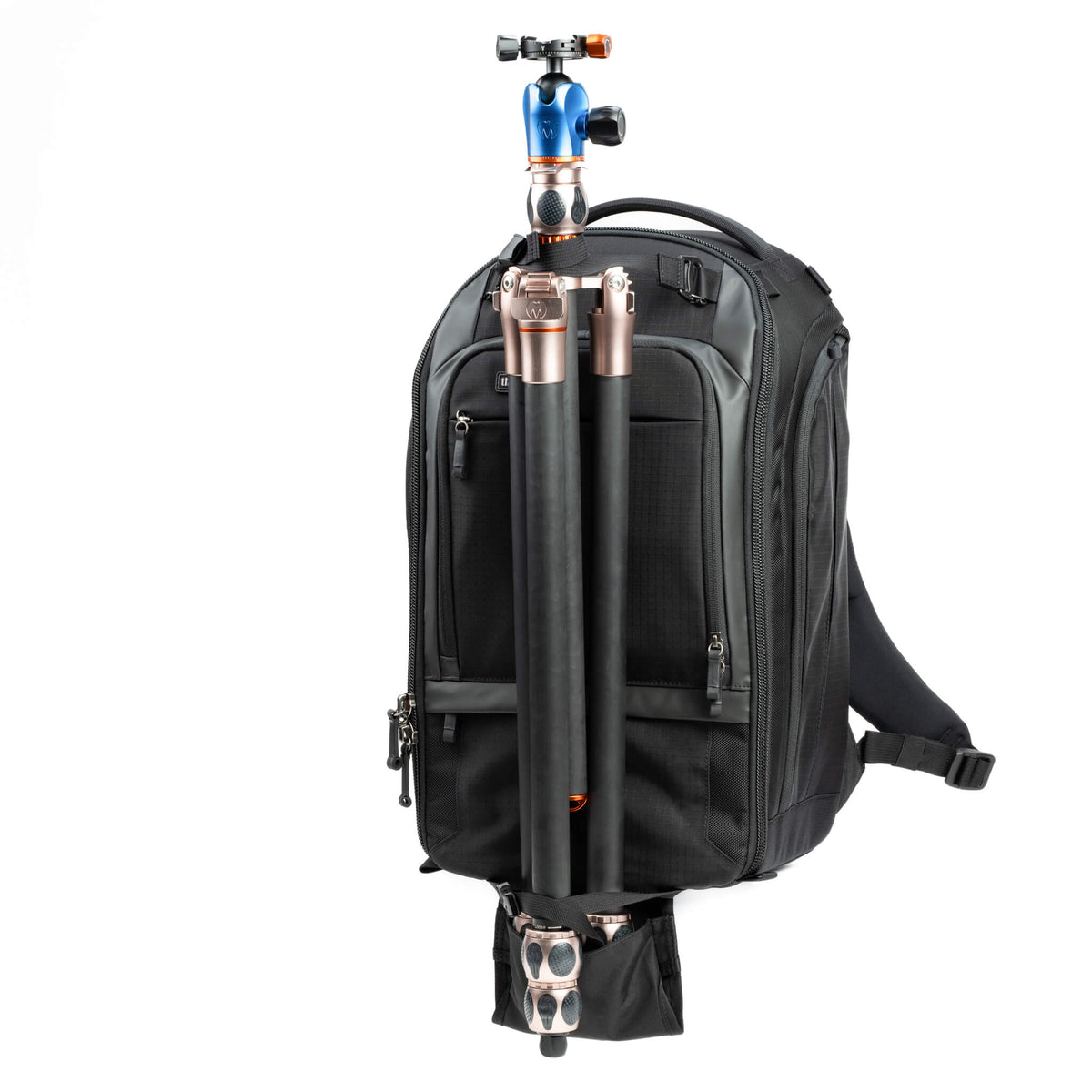 Think Tank Walker Pro 30L camera backpack with front tripod carry