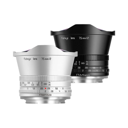 TTArtisan 7.5mm f/2 Fisheye APS-C lens product image