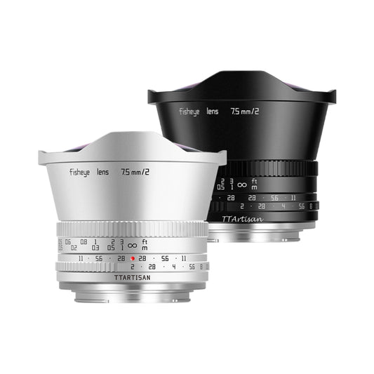 TTArtisan 7.5mm f/2 Fisheye APS-C lens product image