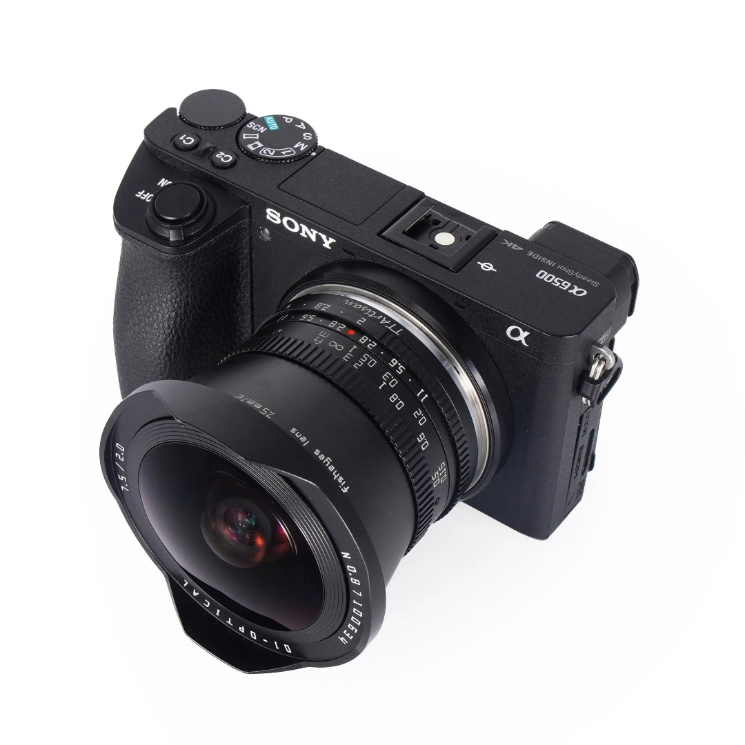 TTArtisan 7.5mm f/2 Fisheye APS-C lens official image 3